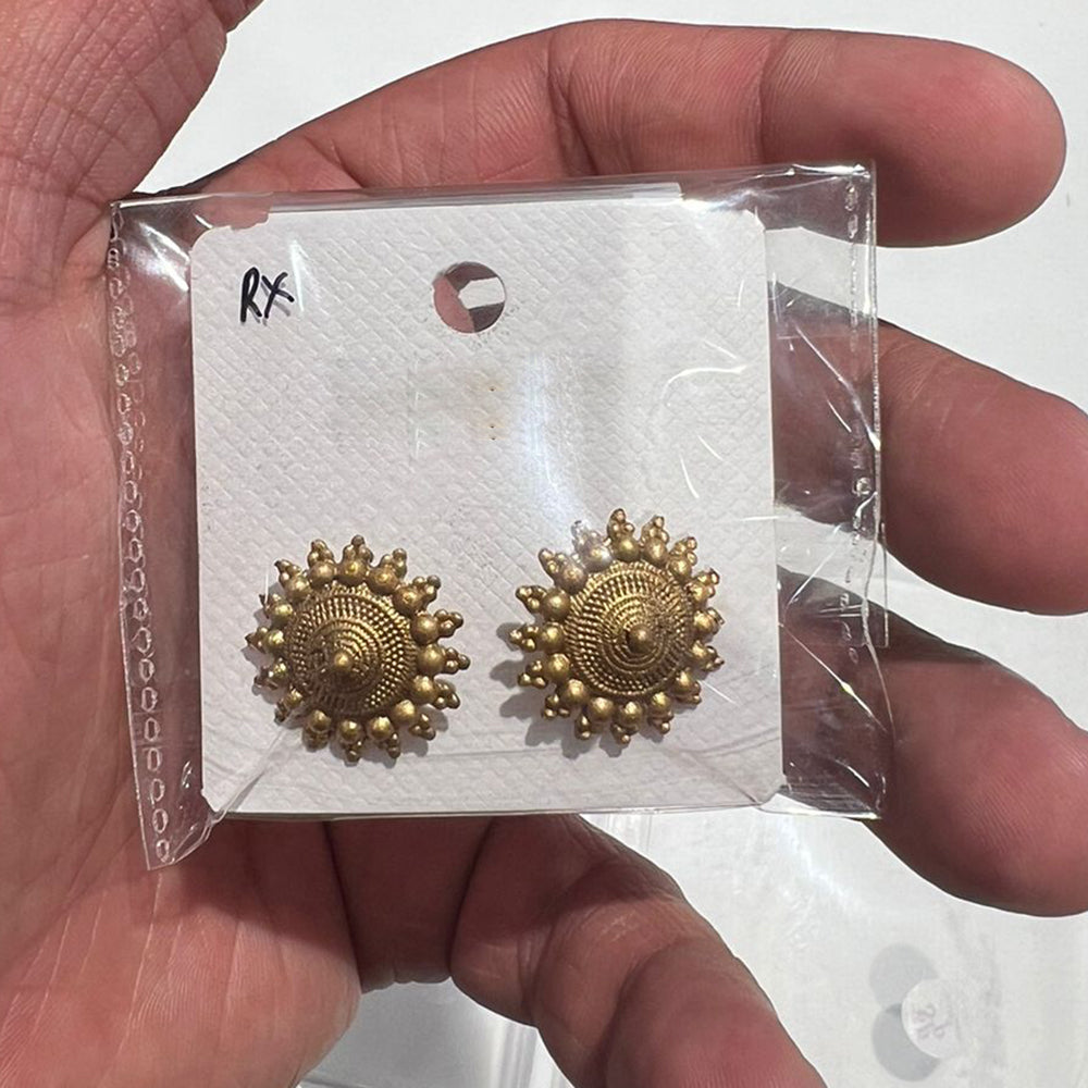 Shrisha Gold Plated Stud Earrings