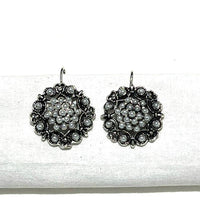 Shrisha Stylish Oxidised Plated Pota Stone Dangler