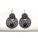 Shrisha Stylish Oxidised Plated Pota Stone Dangler