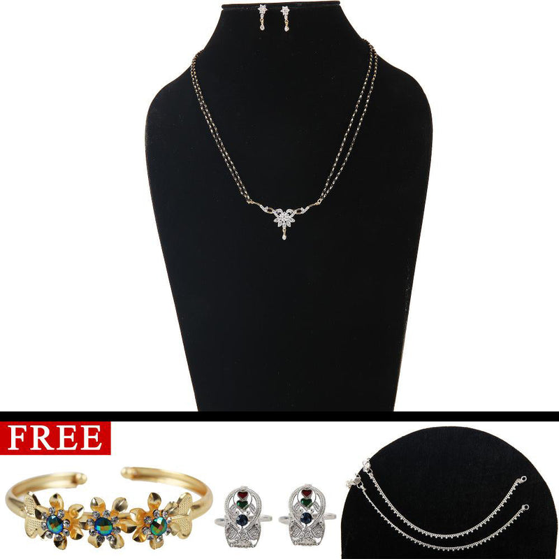 Kavyanjali Jewels Austrian Stone Combo set