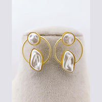 Marudhar Creations Elegant Mother of Pearl Dangler Earrings