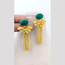 Marudhar Creations Ethereal Bloom Tassel Earrings