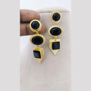 Marudhar Creations Textured Geometric Cascade Earrings