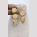 Marudhar Creations Textured Geometric Cascade Earrings