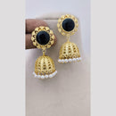 Marudhar Creations Ethereal Lattice Pearl Jhumkas