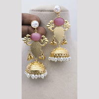Marudhar Creations Royal Filigree Jhumka Ensemble