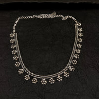 Deep Jewell Oxidised Plated Necklace