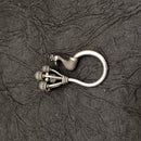 Deep Jewell Oxidised Plated Peacock Adjustable Ring