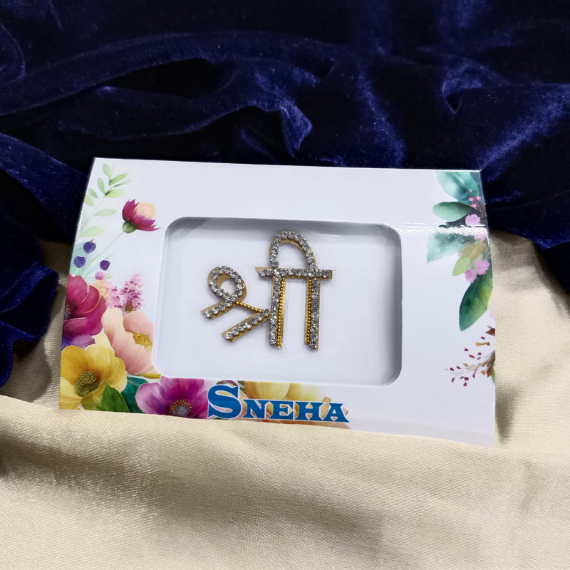 Sneha Austrian Stone SHREE Tattoo And  Sticker For DIY