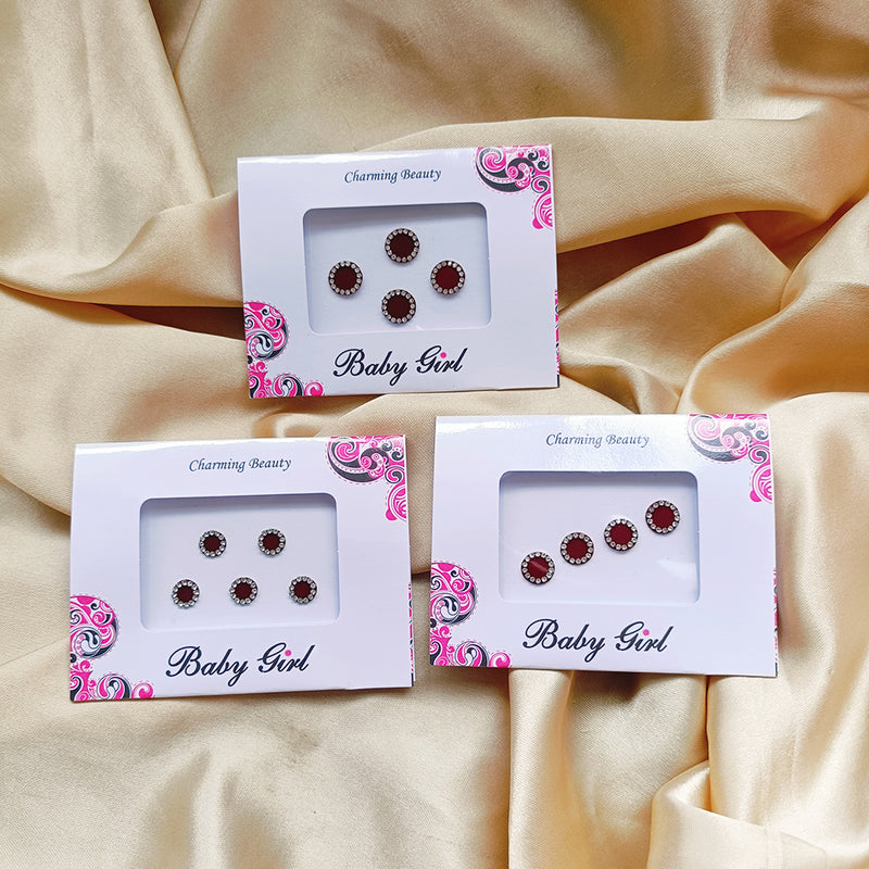 Baby Girl Bindi Round Shape Assorted Size Bindi