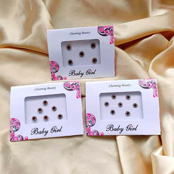 Baby Girl Bindi Round Shape Assorted Size Bindi