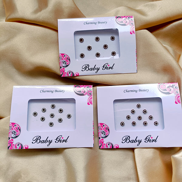 Baby Girl Bindi Round Shape Assorted Size Bindi