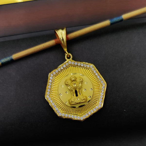 Fancyla Gold Plated Mens Pendant