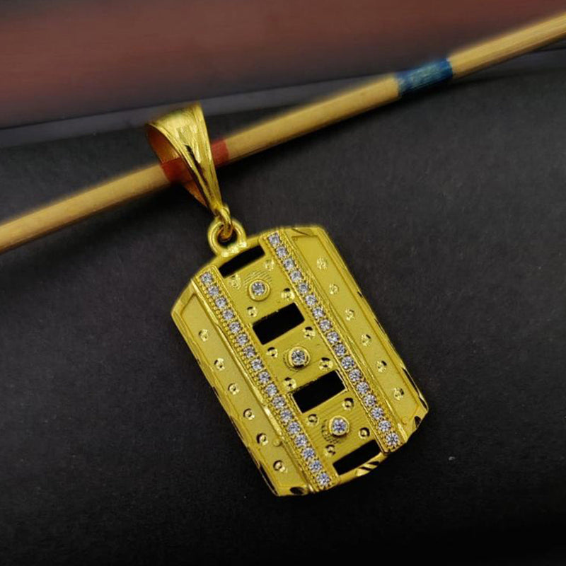 Fancyla Gold Plated Mens Pendant