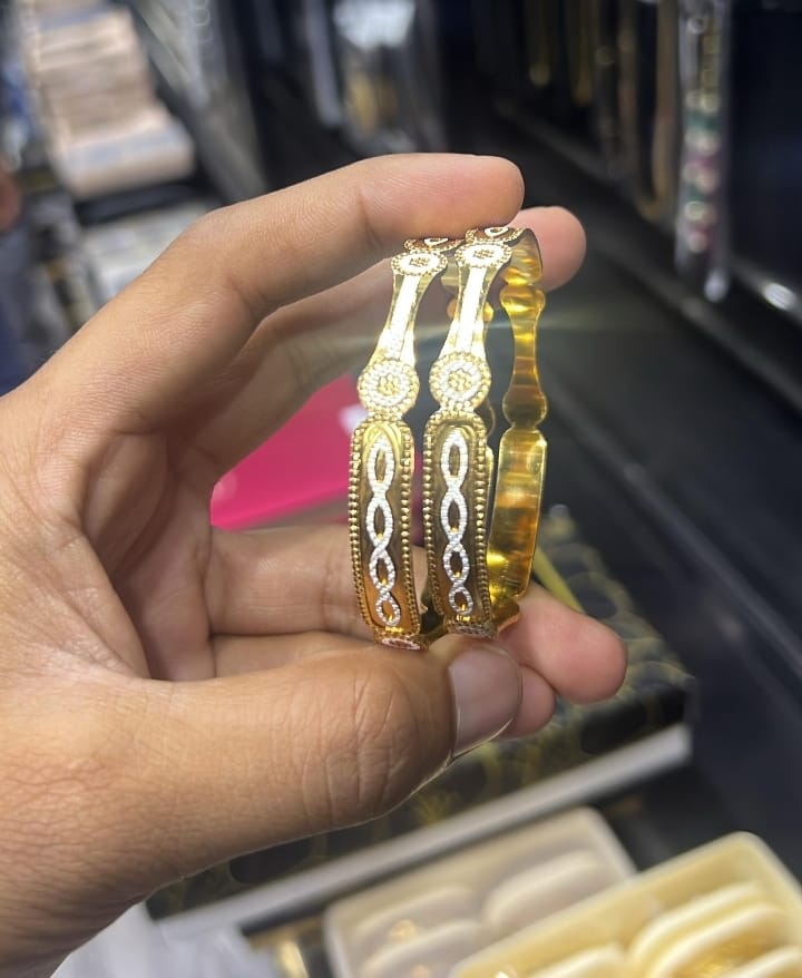 Fancyla Lightweight Designer Bangles Set For Daily Wear