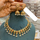 Everlasting Jadau Heritage Pota Stone And Pearl Necklace Set