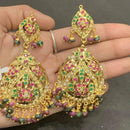 Everlasting Jadau Timeless Pota Stone And Pearl Jhumki Earrings