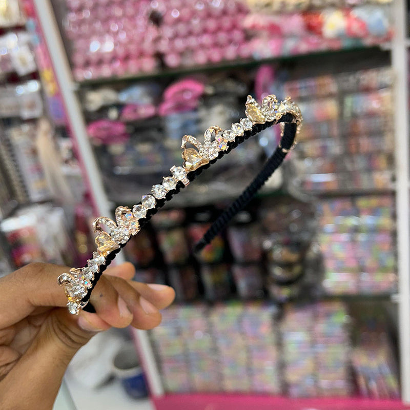 Abhinandan Crystal Stone Hair Band