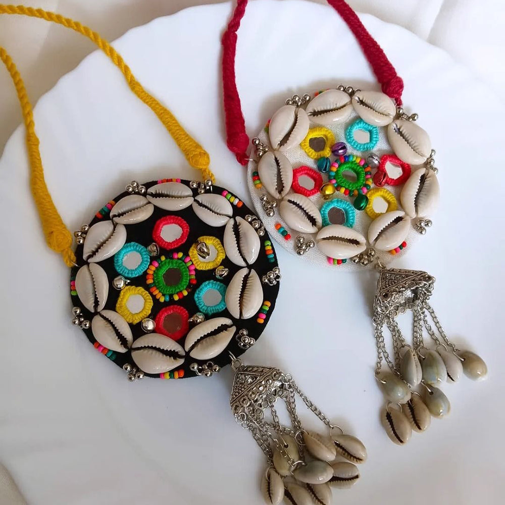 Handmade For Her  Shell Handmade Necklace Set (1set Only Assorted Color)