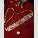 Bajana Lifestyle Handmade Multi-Layer Pearl Choker Necklace | Traditional Ethnic Bridal Jewelry for Women
