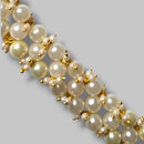 Handmade For Her Handmade Kundan Pearl Choker Neckalce Set For Women And Girls