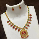 Joyful Jewel Art Luxurious Matte Pota Stone Necklace Set