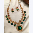 Joyful Jewel Art Luxurious Matte Pota Stone Necklace Set