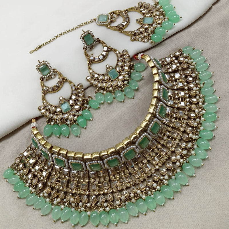 Amoliya Jewels Designer Kundan Choker Necklace