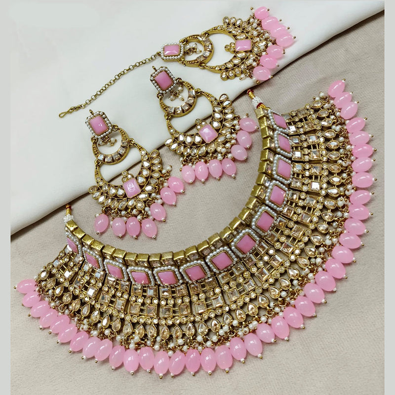 Amoliya Jewels Designer Kundan Choker Necklace