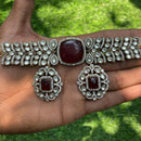 Amoliya Jewels Gold Plated Kundan Choker Necklace Set