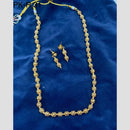 Amoliya Jewels Elegant Gold Plated Beads Necklace Set