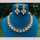 Amoliya Jewels Polki Kundan Necklace Set
