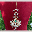 Amoliya Jewels Glam Glory Polki Kundan And Pearl Maangtikka