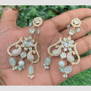 Amoliya Jewels Divine Descent Polki Kundan And Beads Dangler Earrings