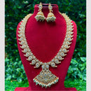 Amoliya Jewels Endless Elegance Kundan And Pearl Fever Long Necklace Set 