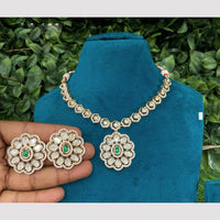 Amoliya Jewels Royal Polki Kundan Timeless Elegance Necklace Set 