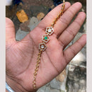 Amoliya Jewels Twilight Hexa Polki Kundan Delight Bracelet