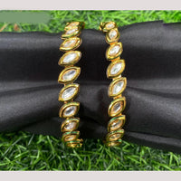 Amoliya Jewels Opulent Shine Kundan Kada Bangles