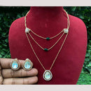 Amoliya jewels Whispers of Royalty Polki Kundan Necklace Set