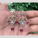 Amoliya Jewels Polki Kundan Dangler Earrings