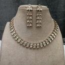 Amoliya Jewels Royal Heavy Polki Kundan Stone Necklace Set
