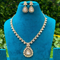 Amoliya Jewels Royal Heritage Polki Kundan Necklace Set
