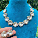 Amoliya Jewels Royal Heritage Polki Kundan Necklace Set