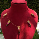 Amoliya Jewels Classic Kundan Stone And Pearl Necklace