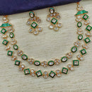 Amoliya Jewels Grand Polki Kundan Stone And Meenakari Necklace Set