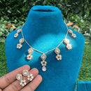 Amoliya Jewels Grand Polki Kundan Stone Necklace Set