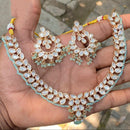 Amoliya Jewels Royal Polki Kundan Stone And Beads Heritage Necklace Set