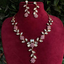 Amoliya Jewels Royal Polki Kundan Stone Heritage Necklace Set