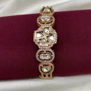 Amoliya Jewels Heritage Look Polki Kundan Stone Openable Bracelet
