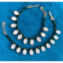 Amoliya Jewels Designer Polki Kundan Pearl Kaanchain